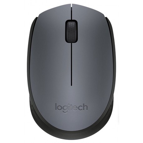 Logitech myš M170/ Bezdrátová/ Optická/ 1000dpi/ USB přijímač/ Sivá