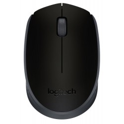 Logitech myš M171/ Bezdrátová/ Optická/ 1000dpi/ USB přijímač/ černá