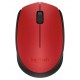 Logitech myš M171/ Bezdrátová/ Optická/ 1000dpi/ USB přijímač/ červená