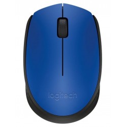 Logitech myš M171/ Bezdrátová/ Optická/ 1000dpi/ USB přijímač/ modrá