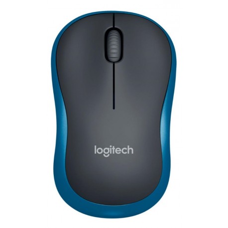 Logitech myš M185/ Bezdrátová/ Optická/ 1000dpi/ USB přijímač/ modrá