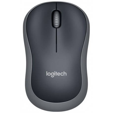 Logitech myš M185/ Bezdrátová/ Optická/ 1000dpi/ USB přijímač/ šedá