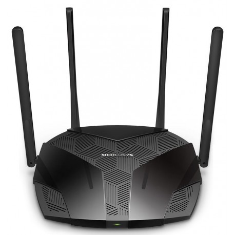 Mercusys MR80X - AX3000 Dual Band Wi-Fi 6 Router, 1x GbE WAN, 3x GbE LAN