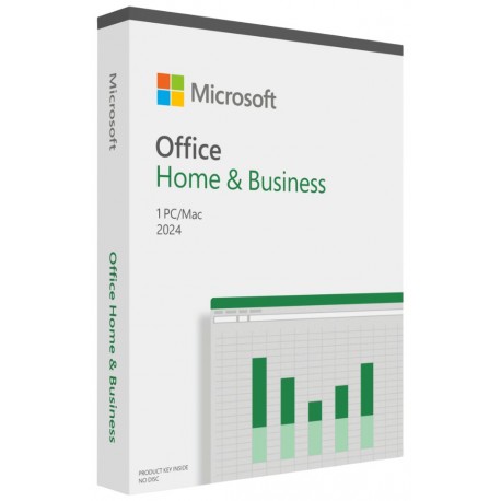 Microsoft Office pro domácnosti a podnikatele 2024 Eng Medialess