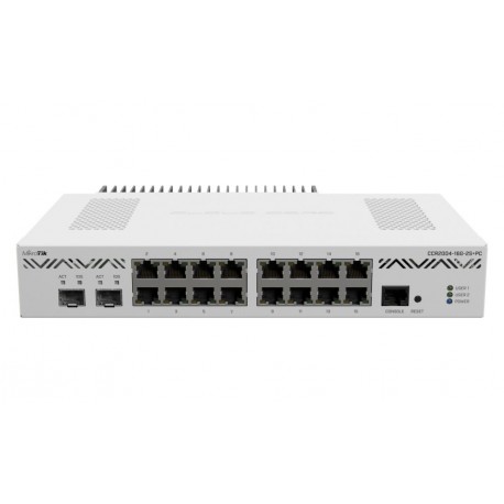 Mikrotik CloudCoreRouter CCR2004-16G-2S+PC, 4x 1200MHz CPU, 4GB RAM, 16x GbE, 2x SFP+, L6