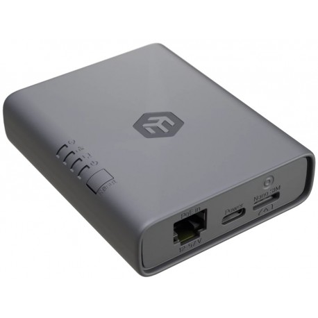 MikroTik KNOT Embedded LTE4, Bluetooth, GbE, eSIM + Nano SIM, GNSS/GPS, GPIO, DIN L4