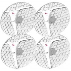 MikroTik LHG XL HP5 - outdoor klient, anténa 27 dBi, 6,4°, 802.11a/n, L3 (5GHz) - 4 ks