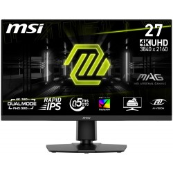 MSI Gaming MAG 272URDF E16/ 27"/ 3840x2160 / IPS/ 0,5ms/ 160Hz/ 400cd/m2/ 1000:1/ HDMI/ DP/ USB/ VESA/ černý