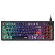 MSI herní klávesnice FORGE GK110/ drátová/ RGB podsvícení/ USB/ CZ+SK layout