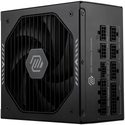 MSI zdroj MAG A1000GLS PCIE5/ 1000W/ ATX3.1/ akt. PFC/ 7 let celk. záruka/ 135mm fan/ modulární kabeláž/ 80PLUS Gold