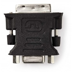NEDIS adaptér DVI - VGA/ 24+5pinová zástrčka DVI-I - zásuvka VGA/ BOX/ černý