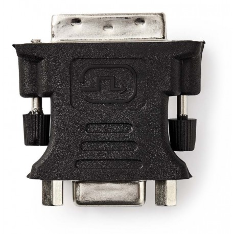 NEDIS adaptér DVI - VGA/ 24+5pinová zástrčka DVI-I - zásuvka VGA/ BOX/ černý