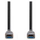 NEDIS aktivní optický High Speed HDMI 2.0 kabel s ethernetem/ 4K@60Hz/ zlacené konektory HDMI-HDMI/ černý/ BOX/ 30m