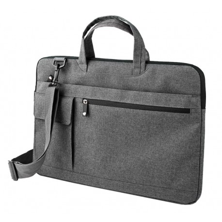 NEDIS brašna na notebook/ 15-16"/ ramenní popruh/ 8 úložných kapes/ černá