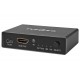 NEDIS HDMI přepínač/ 3x HDMI vstup/ 1x HDMI výstup/ 8K@60Hz/ 45 Gbps/ dálkově ovládaní/ hliník/ antracit