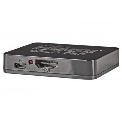 NEDIS HDMI rozbočovač/ 2x HDMI výstup/ 4K@30Hz/ 2.25 Gbps/ ABS / PVC/ černý