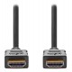 NEDIS High Speed HDMI 2.0 kabel s ethernetem/ 4K@60Hz/ zlacené konektory HDMI-HDMI/ černý/ bulk/ 1,5m