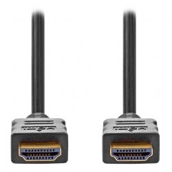 NEDIS High Speed HDMI 2.0 kabel s ethernetem/ 4K@60Hz/ zlacené konektory HDMI-HDMI/ černý/ bulk/ 7,5m