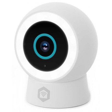 NEDIS IP kamera/ venkovní/ IP65/ Wi-Fi/ 3Mpix/ Full HD 1296p/ Onvif/ reflektor/ detekce pohybu/ noční vidění 10m/ bílá
