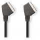 NEDIS kabel SCART/ SCART zástrčka - SCART zástrčka/ černý/ bulk/ 1,5m