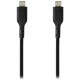 NEDIS kabel USB 2.0 kabel/ USB-C zástrčka - USB-C zástrčka/ 240 W/ černý/ bulk/ 2m