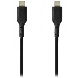 NEDIS kabel USB 2.0 kabel/ USB-C zástrčka - USB-C zástrčka/ 240 W/ černý/ bulk/ 2m