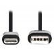 NEDIS kabel USB 2.0/ zástrčka USB-C - zástrčka USB-A/ černý/ bulk/ 2m