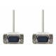 NEDIS kabel VGA (D-SUB)/ zástrčka VGA - zástrčka VGA/ slonovinová/ 2m