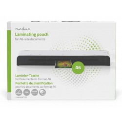 NEDIS laminovací fólie/ formát A6/ 100 mic/ rozměr 154 x 111 mm/ transparentní/ 100 pack