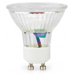 NEDIS LED žárovka GU10/ PAR16/ 1,9 W/ 220 V/ 145 lm/ 2700 K/ teplá bílá/ čirá