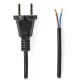 NEDIS napájecí kabel k vysavači/  CEE 7/17/ 250 V AC/ PVC/ černý/ bulk/ 7m
