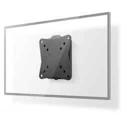 NEDIS nástěnný TV držák/ 13 - 27"/ nosnost 30 kg/ vzdálenost od stěny 20 mm/ fixní/ ocel/ černý