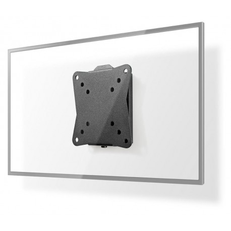 NEDIS nástěnný TV držák/ 13 - 27"/ nosnost 30 kg/ vzdálenost od stěny 20 mm/ fixní/ ocel/ černý