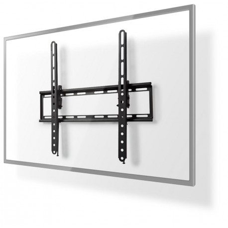 NEDIS nástěnný TV držák/ 23 - 55"/ nosnost 35 kg/ náklon 12°/ vzdálenost od stěny 38 mm/ ocel/ černý