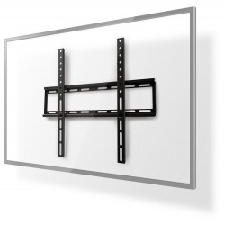 NEDIS nástěnný TV držák/ 23 - 55"/ nosnost 35 kg/ vzdálenost od stěny 23 mm/ fixní/ ocel/ černý