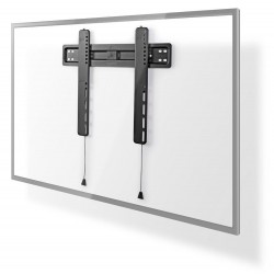 NEDIS nástěnný TV držák/ 32 - 55"/ nosnost 35 kg/ vzdálenost od stěny 18 mm/ fixní/ ocel/ černý