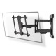 NEDIS nástěnný TV držák/ 37 - 80"/ nosnost 70 kg/ polohovatelný/ ocel/ černý