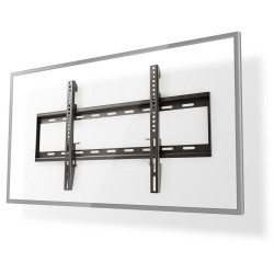 NEDIS nástěnný TV držák/ 42 - 70"/ nosnost 60 kg/ vzdálenost od stěny 29 mm/ fixní/ ocel/ černý