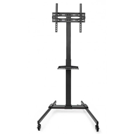NEDIS podlahový TV stojan/ 32 - 55"/ 35kg/ Design Premium Column/ Snap-lock/ ocel/ černý