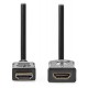 NEDIS prodlužovací High Speed HDMI 2.0 kabel s ethernetem/ 4K@60Hz/ zlacené konektory HDMI-HDMI/ černý/ bulk/ 5m