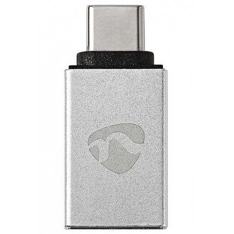 NEDIS PROFIGOLD USB-C/USB 3.2 Gen 1 adaptér/ USB-C zástrčka - USB-A zásuvka/ hliník/ stříbrný/ BOX