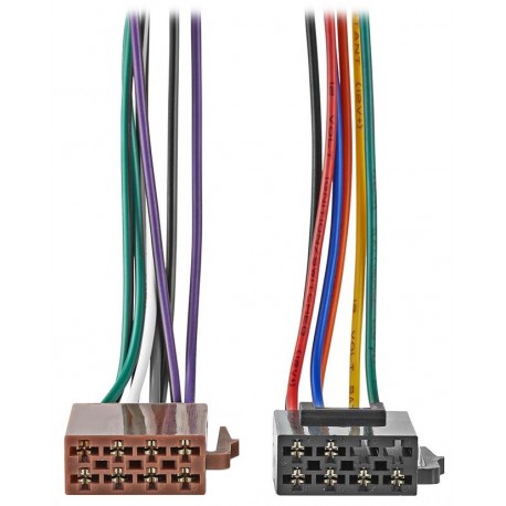 NEDIS redukční ISO kabel/ kompatibilita s ISO: standardní/ kulatý/ PVC/ Box/ 15 cm