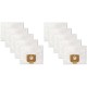 NEDIS sáčky do vysavače/ 10 kusů/ syntetické/ AEG-ELECTROLUX 9002565423, 8996689012681/ bílé