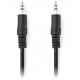 NEDIS stereo audio kabel s jackem/ zástrčka 3,5 mm - zástrčka 3,5 mm/ černý/ bulk/ 10m