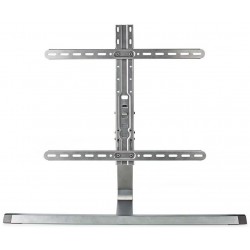 NEDIS stojan na TV/ 37 - 75"/ nosnost 40 kg/ naklápěcí/ otočný/ nastavitelné výšky/ Full motion/ hliník/ ocel/ šedý