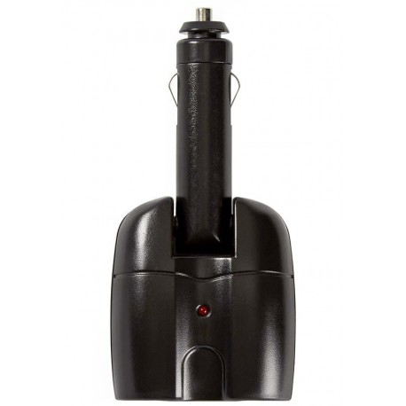 NEDIS univerzální DC/DC napájecí adaptér/ auto adaptér/ 120 W/ 10 A/ 2x 12 V DC zásuvka/ černý