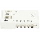 NEDIS zesilovač CATV/ maximální zesílení 20 dB/ 47 - 694 MHz/ 4 výstupy/ konektor IEC/ bílý