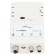 NEDIS zesilovač CATV/ maximální zesílení 25 dB/ 47 - 694 MHz/ 2 výstupy/ konektor IEC/ bílý