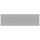 Neomounts  KEYB-V100RACK / Keyboard- & Mouse Holder Connector Plate (VESA 75&100) / Silver