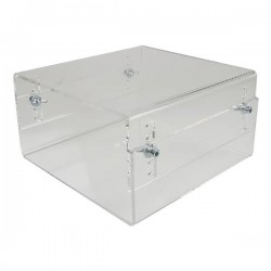 Neomounts  NSMONITOR40/podložka pod displej/nosn. 25kg/výška 7-13cm/plast/průhlená